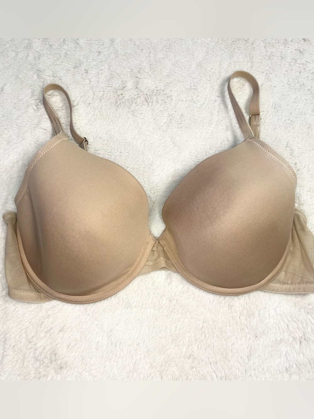 Natori Smooth Nude T-Shirt Bra - Classic Everyday Support Size 36D